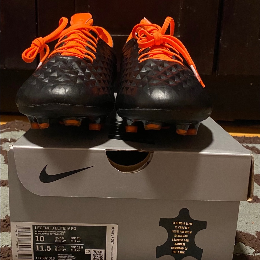 Tiempo Legend 8 Elite IV FG “Black Total Orange”